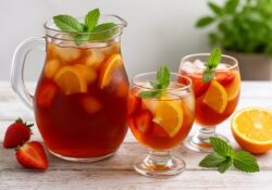 Osvěžující recept na léto: ledový rooibos s ovocným twistem